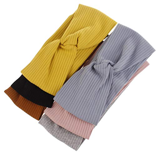 Minkissy fascia per turbante in cotone intrecciato...