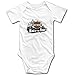 Body de bebé Harley Davidson Logo mameluco infantil escalada ropa divertido mono trajes, 12 meses Blanco blanco 6 Meses