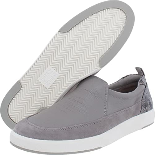 Naturalizer Womens Evin-Slipon Sneaker Pelican Grey 7 W | Image 1