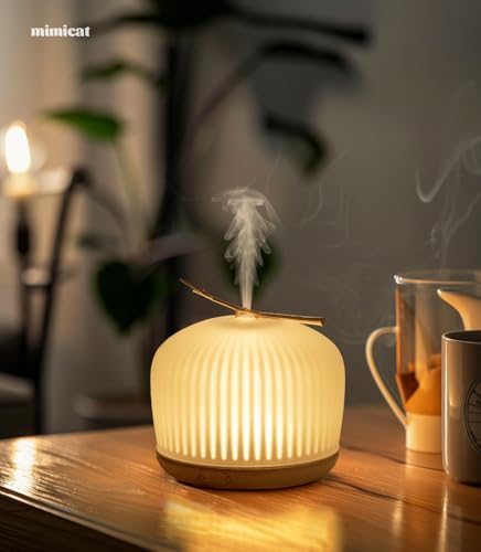 Mimicat Aroma Diffuser Glass For Women: 230Ml Ultrasonic Cool Mist Scent For Bedroom Office Spa thumb #8