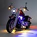 Lommer Beleuchtung Set für Lego Harley Davidson Fatboy 10269 Creator Expert Modell, LED Licht Kit Kompatibel mit Lego 10269 (Nicht Enthalten Lego Modell)