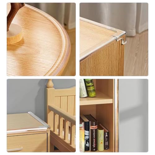 Image of Corner Protector Baby Proofing,Clear Corner Protectors With 4 Corners,Furniture Corner Guard & Edge Safety Bumpers for Furniture Sharp Corners, Crib Bumper Guard,Tables, Drawers, Sink, Wall (4M13.1ft)