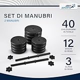 Zoom IMG-1 artsport manubri in set di Zoom IMG-1 artsport manubri in set di