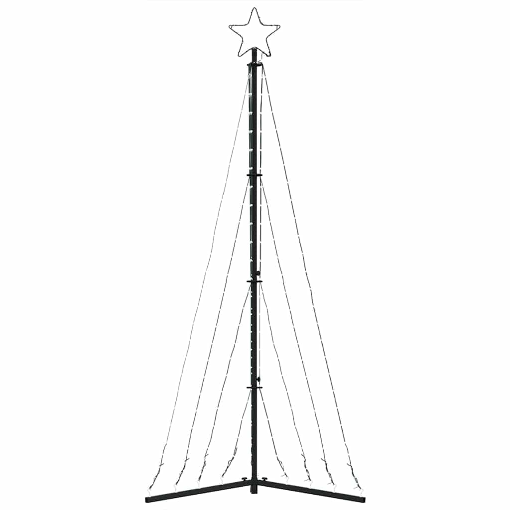 vidaXL LED Weihnachtsbaum 339 LEDs Warmweiß 182 cm