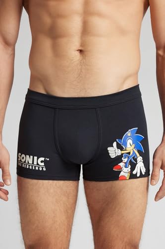 Man's Sonic Print Superior Cotton Boxers2