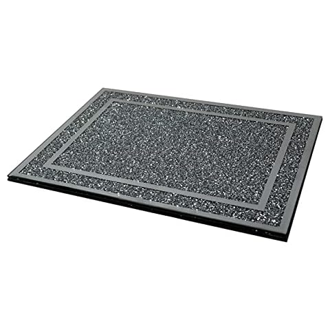 Chopping Boards /Glass Worktop Savers/Worktop Protectors Heat Resistant / Catering Chopping Boards / Crushed Diamond Glass/Large/ Kitchen Home DocorSize: 40x30 CMS Cover