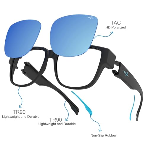 INFI Fit Over Glasses Sunglasses Polarized for Women Men Fishing Driving Outdoor Mirrored Lens UV Protection4