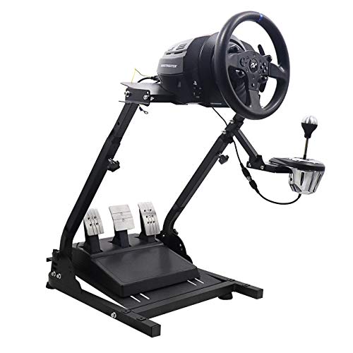Racing Wheel Stand, Top Adjustable & Foldable Steering Wheel Stand Suitable with Logitech G25,G27,G29,G920 Gaming Cockpit