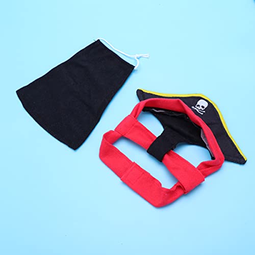 Disfraz perro gorro estilo pirata tamaños S a XL miniatura 6