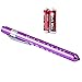 Reusable Nurse Aluminum Penlight Pocket Medical LED with Pupil Gauge - Batteries Included - Nurse Starter Kits Nurse Gift for Medical Staff EMTs Paramedics Doctors First Responders (Purple)
