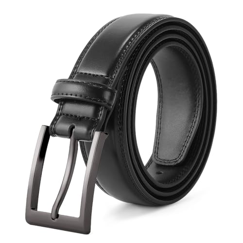 GAEKEAO Mens Dress Belt Genuine Leather Belts for Men 1 1/4