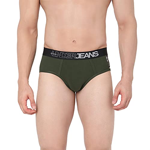 Image of Underjeans Men Cotton Blend Brief