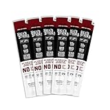 Nick's Sticks Spicy 100% Grass-Fed Beef Snack Sticks - Gluten Free - No Antibiotics or Hormones (6 Packages of 2 Sticks)