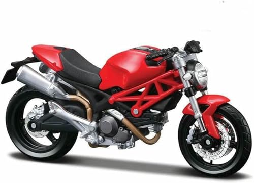 per Modello di moto da cross in scala 1:18, giocattolo da collezione, regalo, produzione pressofusa statica per Ducati per Monster 696