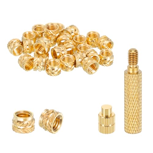 uxcell 20 ˂݃CT[g ͂񂾂ă`bvvXc[t M6 x 5mm H x 8mm OD ^J gbN[bgibg q[gZbgCT[g ߍ݃ibg 3DvgvX`bNip