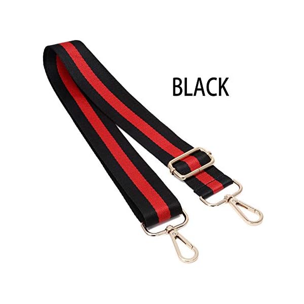 Wide Shoulder Strap Adjustable Replacement Belt Crossbody Canvas Bag Handbag - Image 2