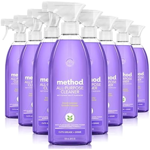 method All-Purpose Cleaner Spray, French Lavender, 28 fl oz, 8 Pack
