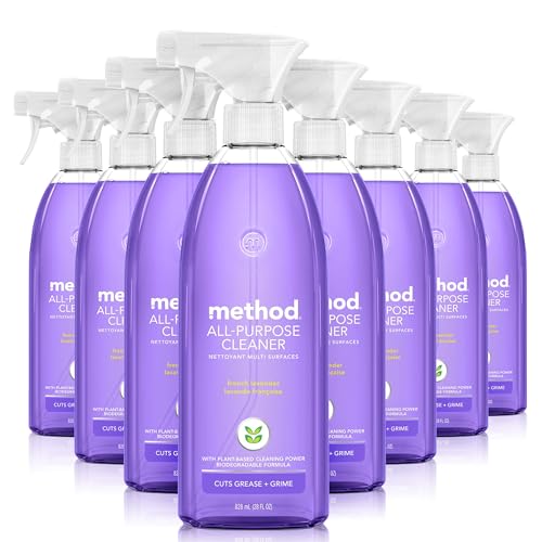 method All-Purpose Cleaner Spray, French Lavender, 28 fl oz, 8 Pack |…
