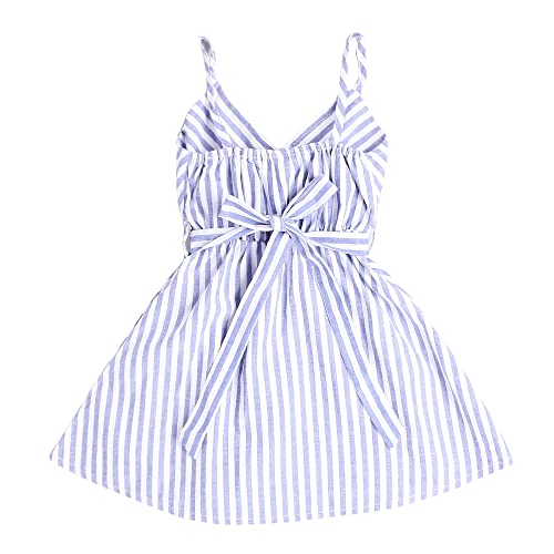 Image of Hopscotch Baby-Girl's Cotton Empire Waist Knee-Length Dress