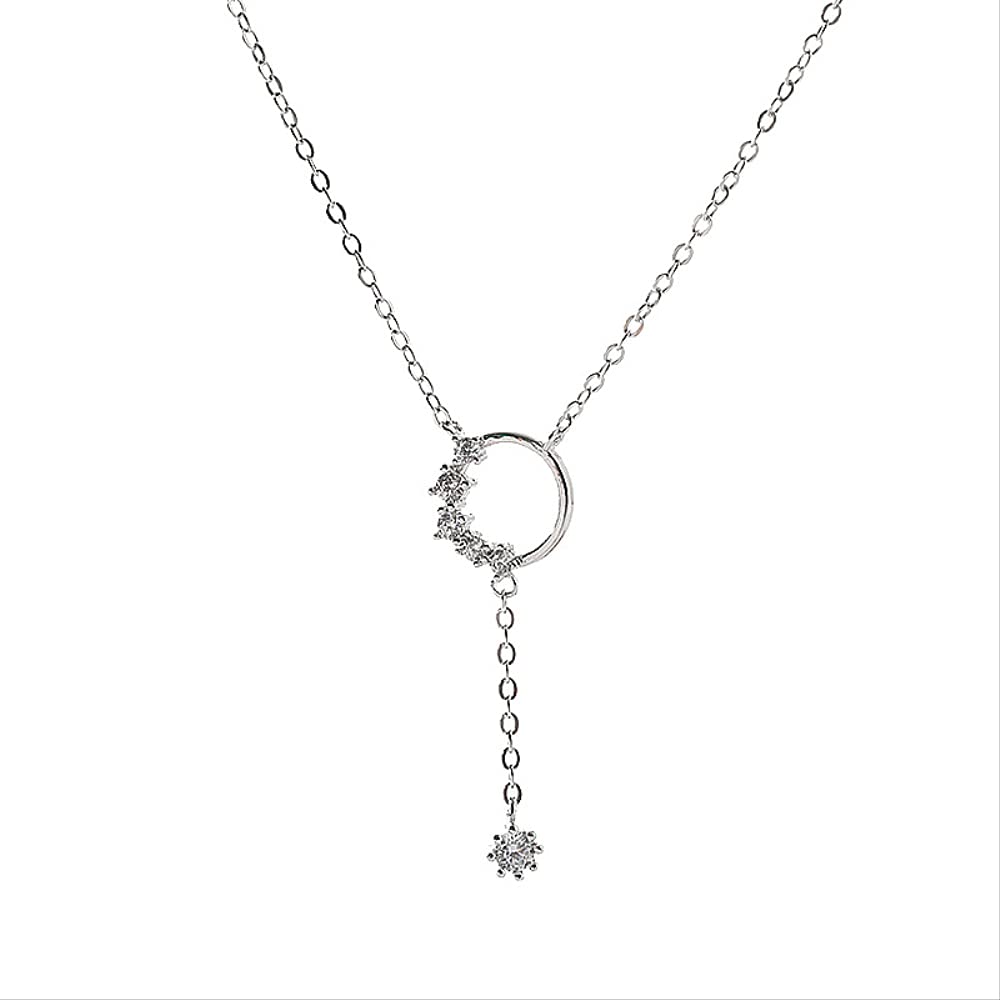 Collier ras du cou pendentif léger hypoallergénique mariage - 5
