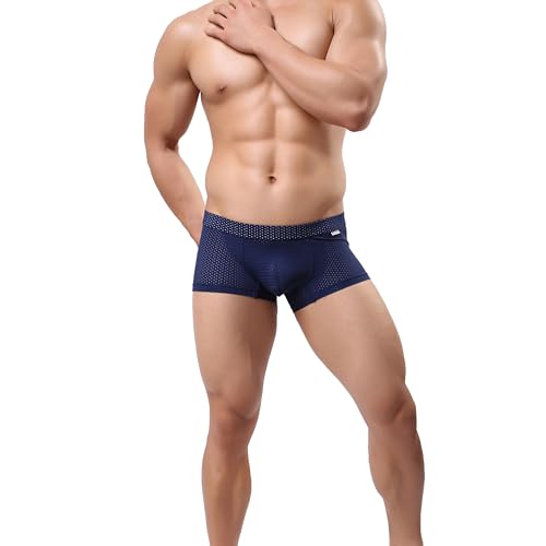 MuscleMate Men's Mesh Stretch Trunks Underwear. Breathable and Stretch Fit. All-day Comfort.2
