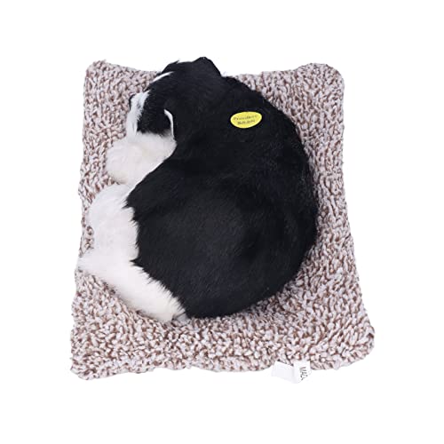 Chien simulation contre odeurs voiture avec peluche sonore et coussin tissu