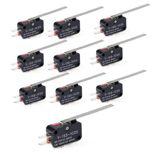 Microinterruptores V-153-1C25 SPDT para solucionar fallos de contacto en finales de carrera