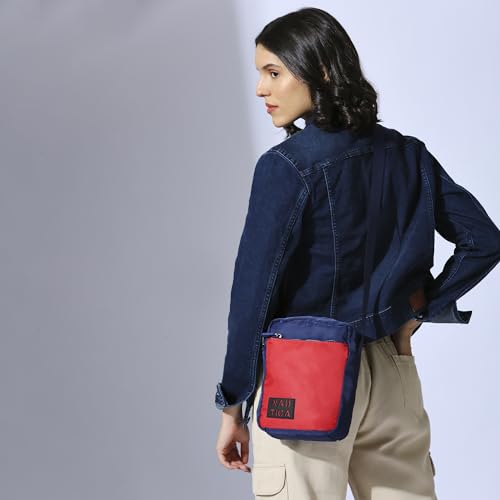 Image of Nautica Women & Girls Sling Bag | Women Sling Bags with Adjustable Strap | Spacious Compartment | Crossbody Bag For Women with Zipper & Adjustable Strap | Idle Size