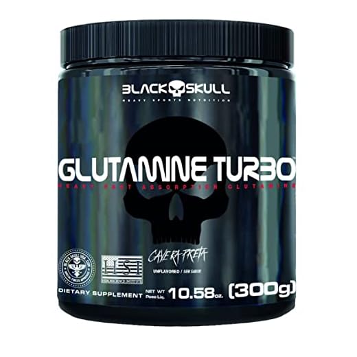 Glutamine Turbo (300g), Black Skull