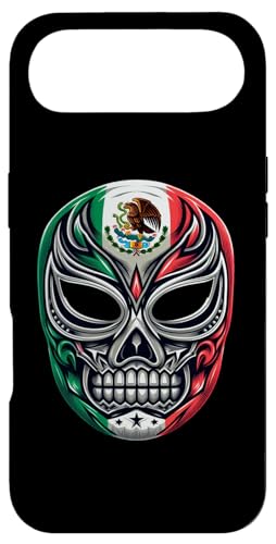 lucha libre メキシコ国旗 レスリングマスク 子供 メンズ レディース スマホケース iPhone Air 用