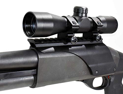 Buy TRINITY 4x32 Hunting Scope with Base Mount for Hr1871 NEF pardner Pump 12ga mildot Reticle Picat...