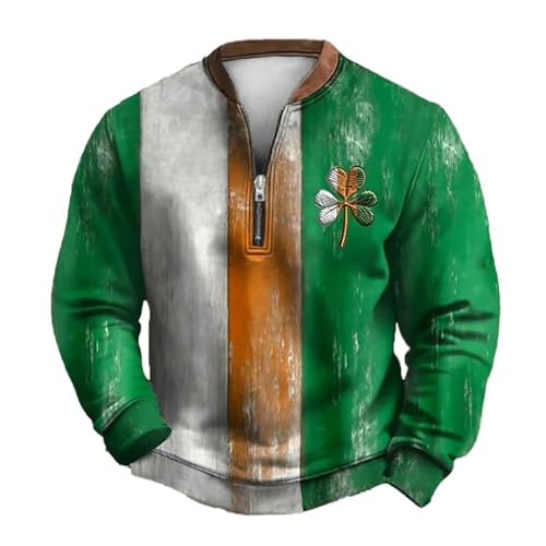 Haut de Sport décontracté zippé WWricotta et sweat-shirt manches longues homme