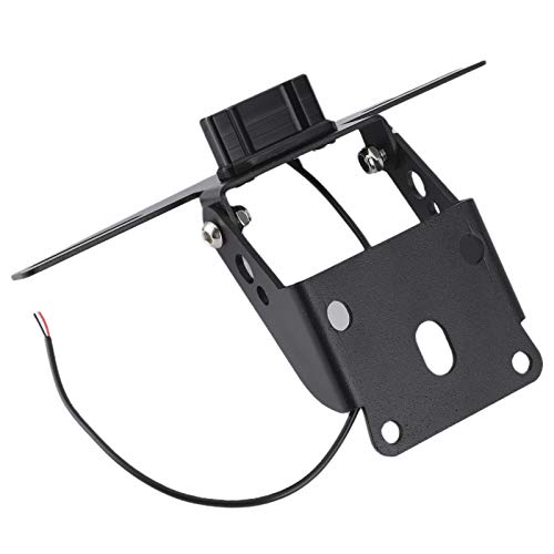 Support de Plaque d'immatriculation Moto Éliminateur Bavette avec Éclairage LED Étanche - 2