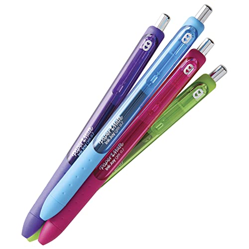 Bolígrafos Paper Mate InkJoy Gel, Punta Media, 4 Colores miniatura 5