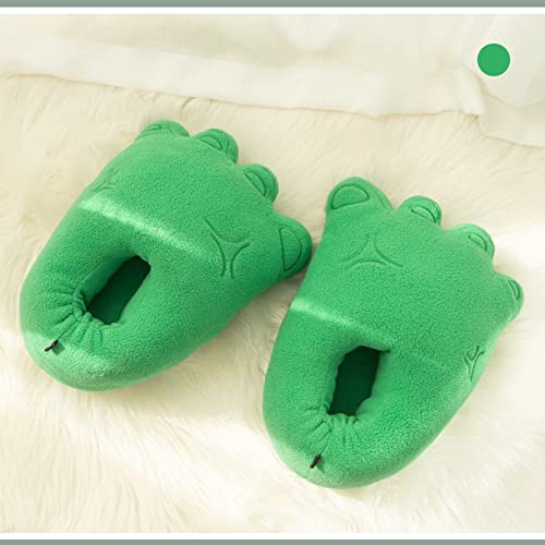 Pantoufles de gros pieds drôles en coton pour cocooner chaleureusement en hiver - 5
