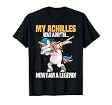 Photo Gallery achille surgery recovery design divertente unicorno achille maglietta Photo Gallery achille surgery recovery design divertente unicorno achille maglietta