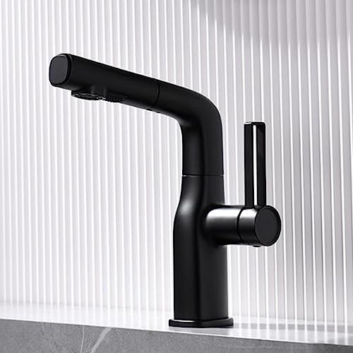 Mitigeur de salle de bain extractible multifonction avec jet réglable
