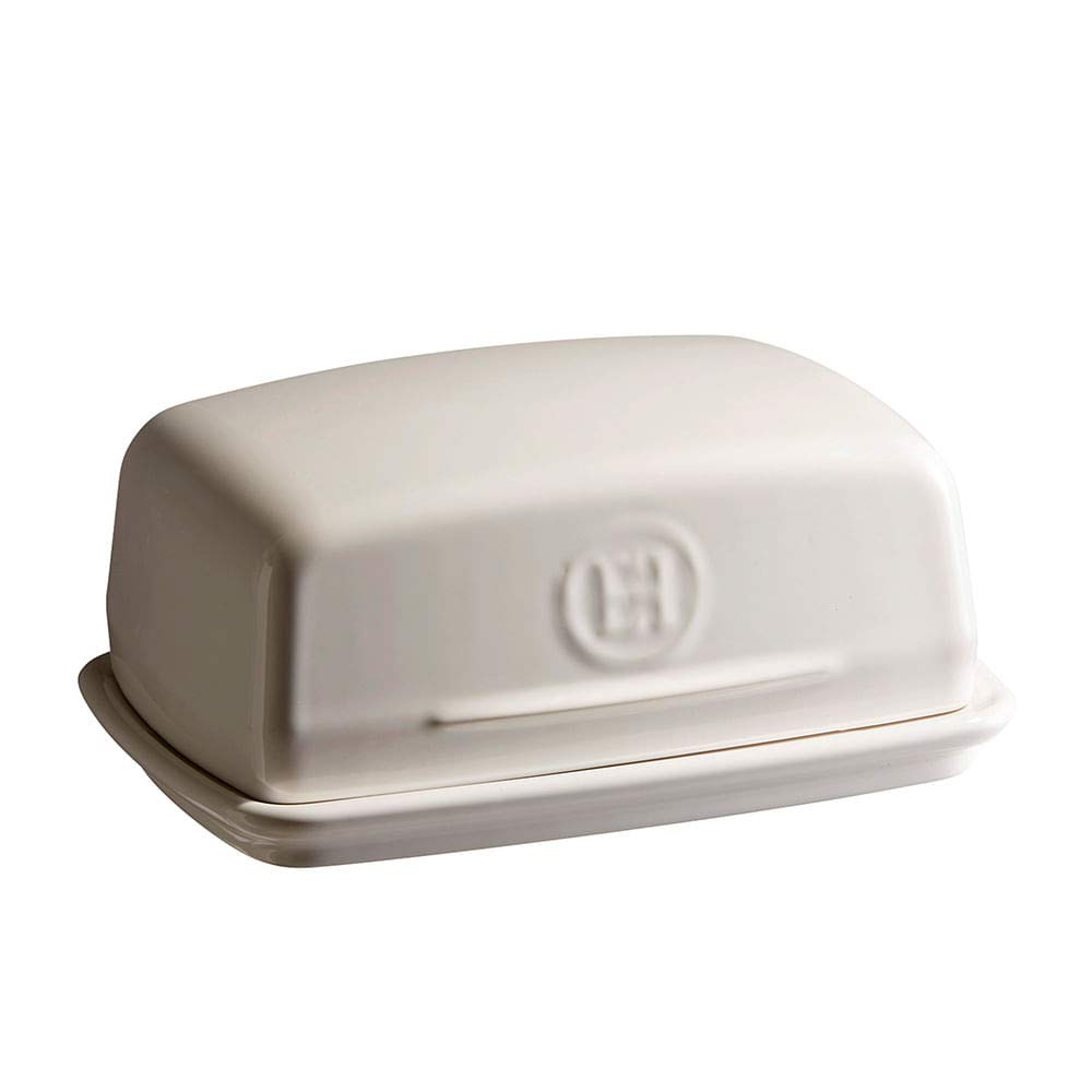 Emile Henry Butter Dish, 16.5x11.5x7.5 cm, Clay