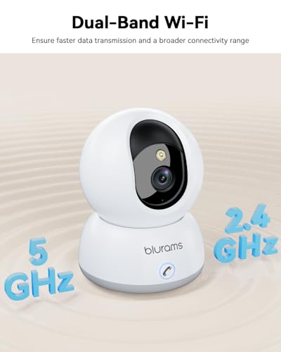 2K Indoor Pet Camera with Night Vision