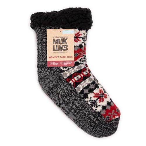 Image of MUK LUKS Women's Pieced Cabin Sox