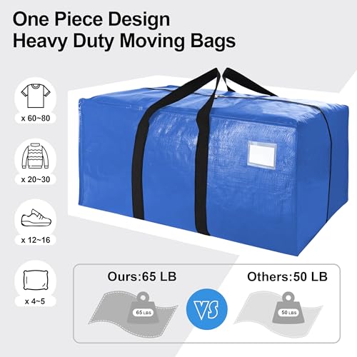 VELVETSURE Heavy Duty Moving Bags
