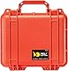 PELI 1200 Koffer zum Schutz Empfindlicher Ausrüsung, IP67 Wasser- und Staubdicht, 4L Volumen, Mit Schaumstoffeinlage (Anpassbar), Orange