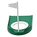Golf Putting Cup Practice, Putting CupHole Putter Practice Trainer Tool Indoor Outdoor Plastic Golf Practice Aid with Adjustable Hole White Flag for Home Office Backyard Golfing