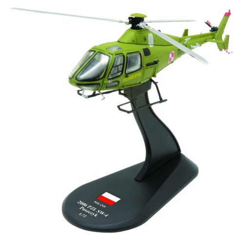 PZL SW-4 Puszczyk diecast 1:72 helicopter model (Amercom HY-42)