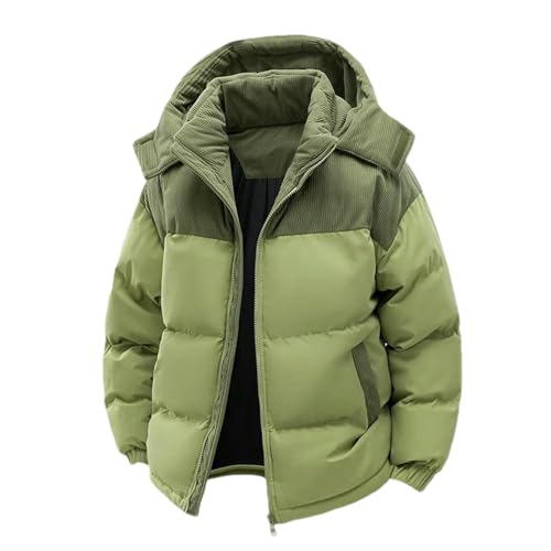 Veste d'hiver homme chaude coupe-vent manteau Parker épais matelassé