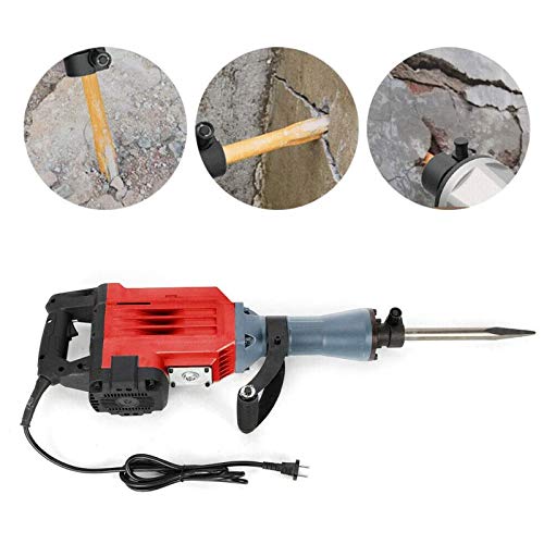 ZIRUIGONG 1500 Watt Elektrischer Abbruchhammer 1700 BPM Professioneller Betonbrecher in Industriequalität, inkl. Spitz… – Bild 4