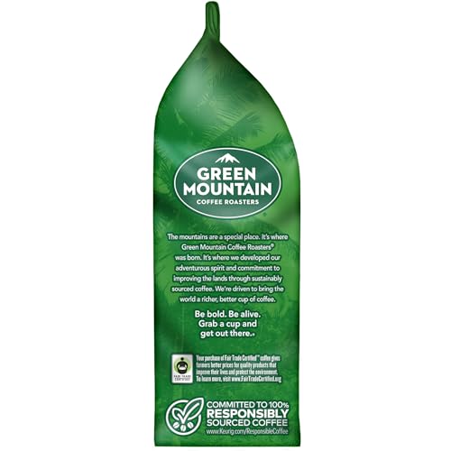 Green Mountain Coffee Roasters, Fair Trade Certified™ Organic, Sumatra Reserve, Ground Coffee, Dark Roast, Bagged 10oz.