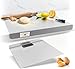Tagliere in acciaio inox, piano di lavoro, impastatore in acciaio inox, per impastare e cuocere, cucina (58 x 90 cm) immagine