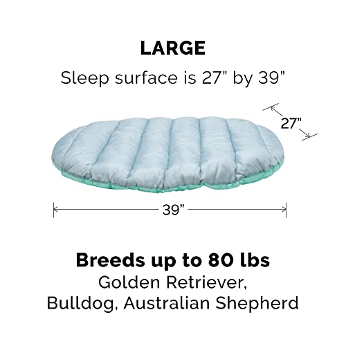 Furhaven-Outdoor-Travel-Dog-Bed-for-LargeMedium-Dogs-w-Carry-Bag-Washable-Foldable-Great-for-Crates-Kennels-Trail-Pup-Travel-Pillow-Mat-w-Stuff-Sack-Bag-AquaGranite-Gray-Large - Cucciolini Doodles Furhaven-Outdoor-Travel-Dog-Bed-for-LargeMedium-Dogs-w-Carry-Bag-Washable-Foldable-Great-for-Crates-Kennels-Trail-Pup-Travel-Pillow-Mat-w-Stuff-Sack-Bag-AquaGranite-Gray-Large