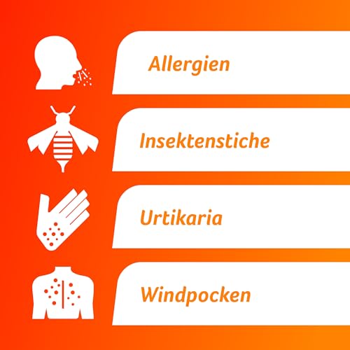 Fenistil Tropfen, Dimetindenmaleat 1 mg/ ml Lösung zum Einnehmen, hilft bei allergischem Schnupfen und windpockenassoziiertem Juckreiz, 20 ml